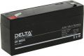 Delta Battery DT 6033 3,3А/ч-6V- EN1 зажим (FASTON) прямая 134x34x66