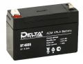 Delta Battery DT 4035 3,5А/ч-4V- EN1 зажим (FASTON) прямая 90x34x66