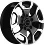 Легковой диск Khomen Wheels KHW1725 6,5x17 5x139,7 ET40 98,5 Gray-FP