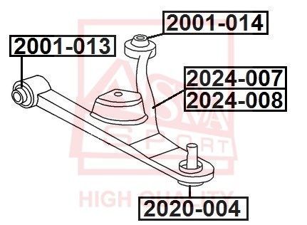 Asva 2001014 спереди двусторонне